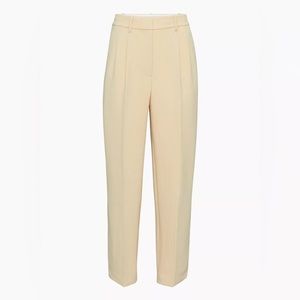Atitzia Carrot pant in size 4, cream colour.
